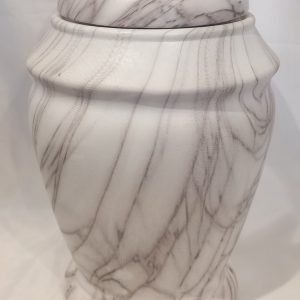 Dekoratīvā urna, keramikas