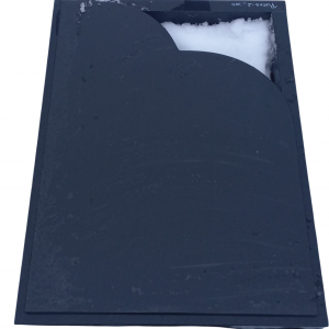 Apmale granīta slēgta ar vaļēju stūri 2v