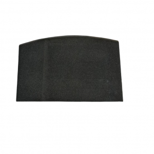 Granīta piemiņas plāksne ar loku, melna CIND-A1