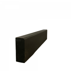 Cenenta trotuāta borda 1m, melna