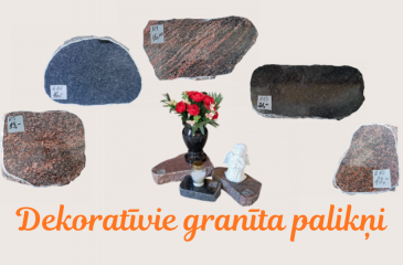 Jaunums! Dekoratīvie palikņi.